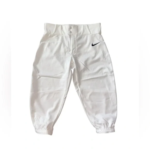Nike Youth Boys Baseball Pants White Size L - Picture 1 of 7